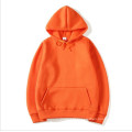 Customized Sweatshirt With Hood Pure Color Sweater Blank Hoodies For Casual Or Sports